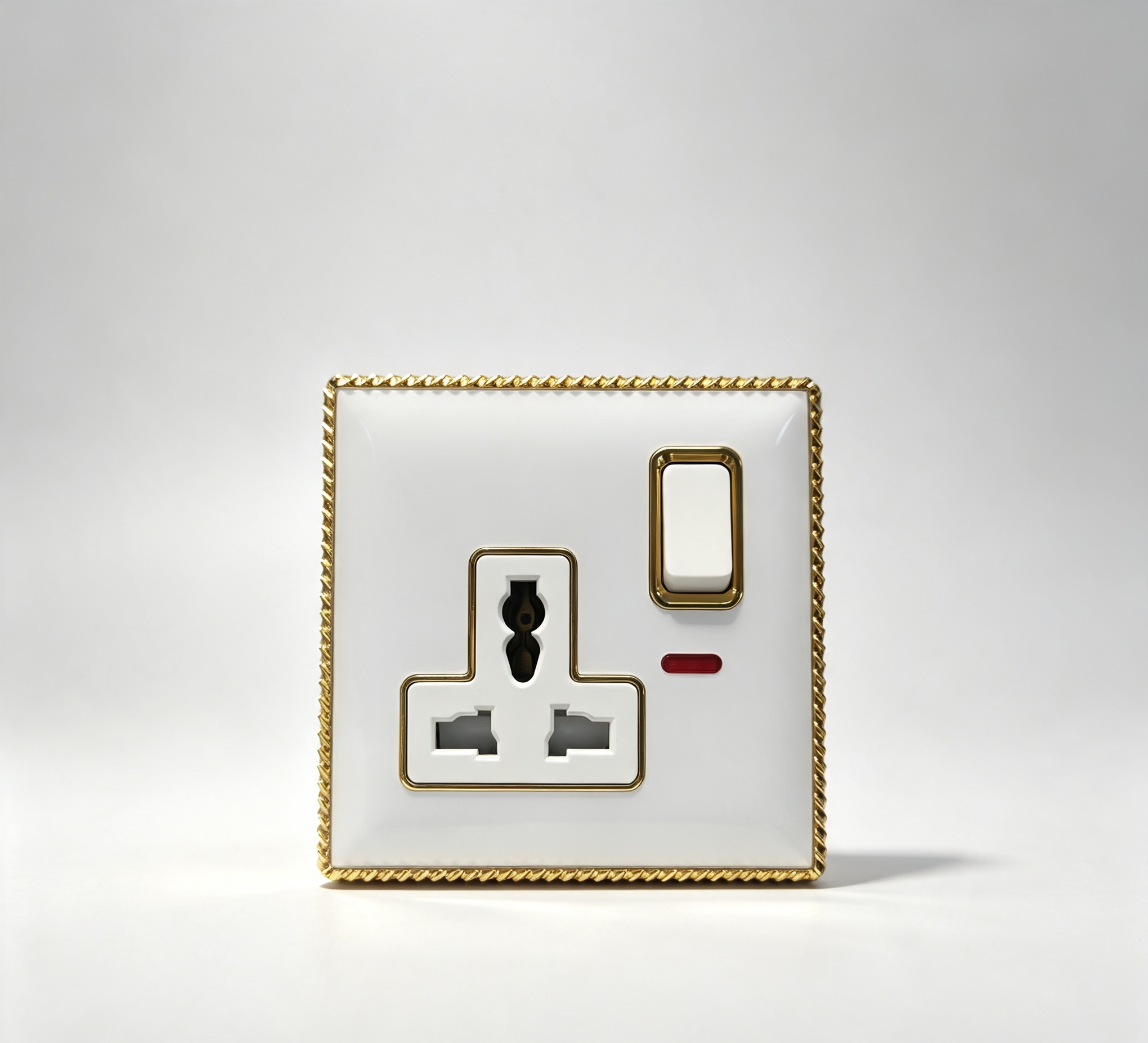 Universal Switch Socket with Neon